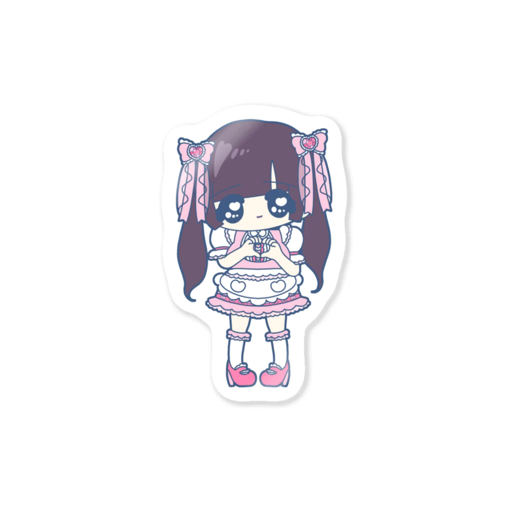 Maid de Familleの三女ちゃん / 愛情注入ステッカー Sticker