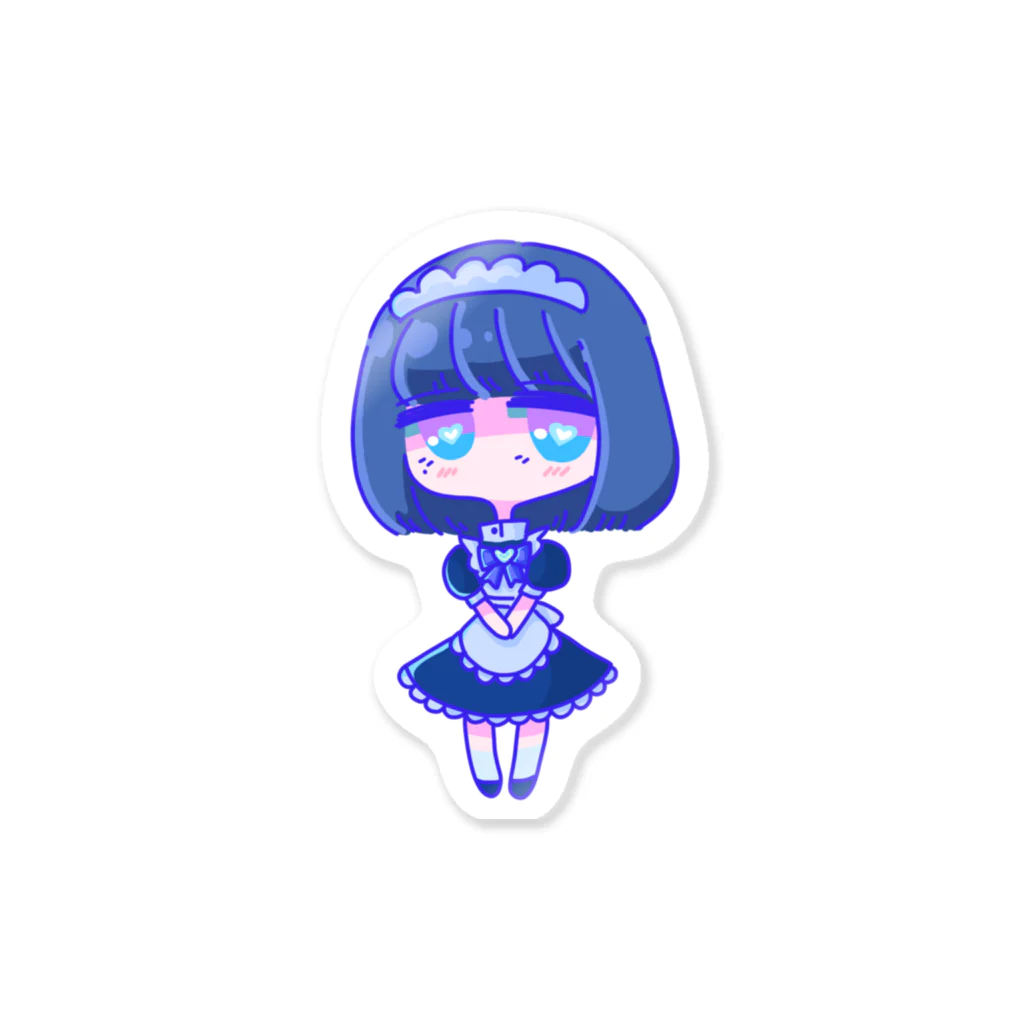 Maid de Familleの次女ちゃん/おすましステッカー Sticker