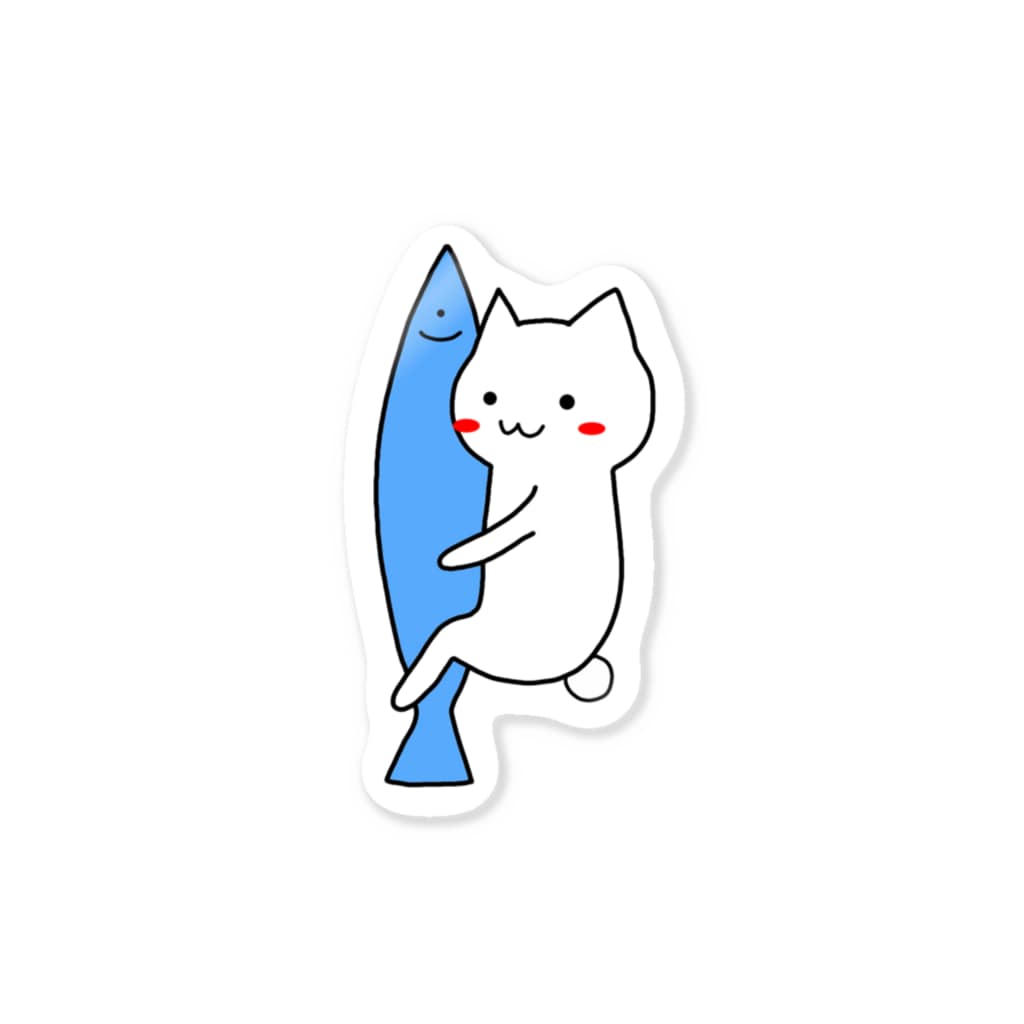 さかなねこ ぴぐまる Blueshop のステッカー通販 Suzuri スズリ さかなねこ ぴぐまる Blueshop のステッカー通販 Suzuri スズリ
