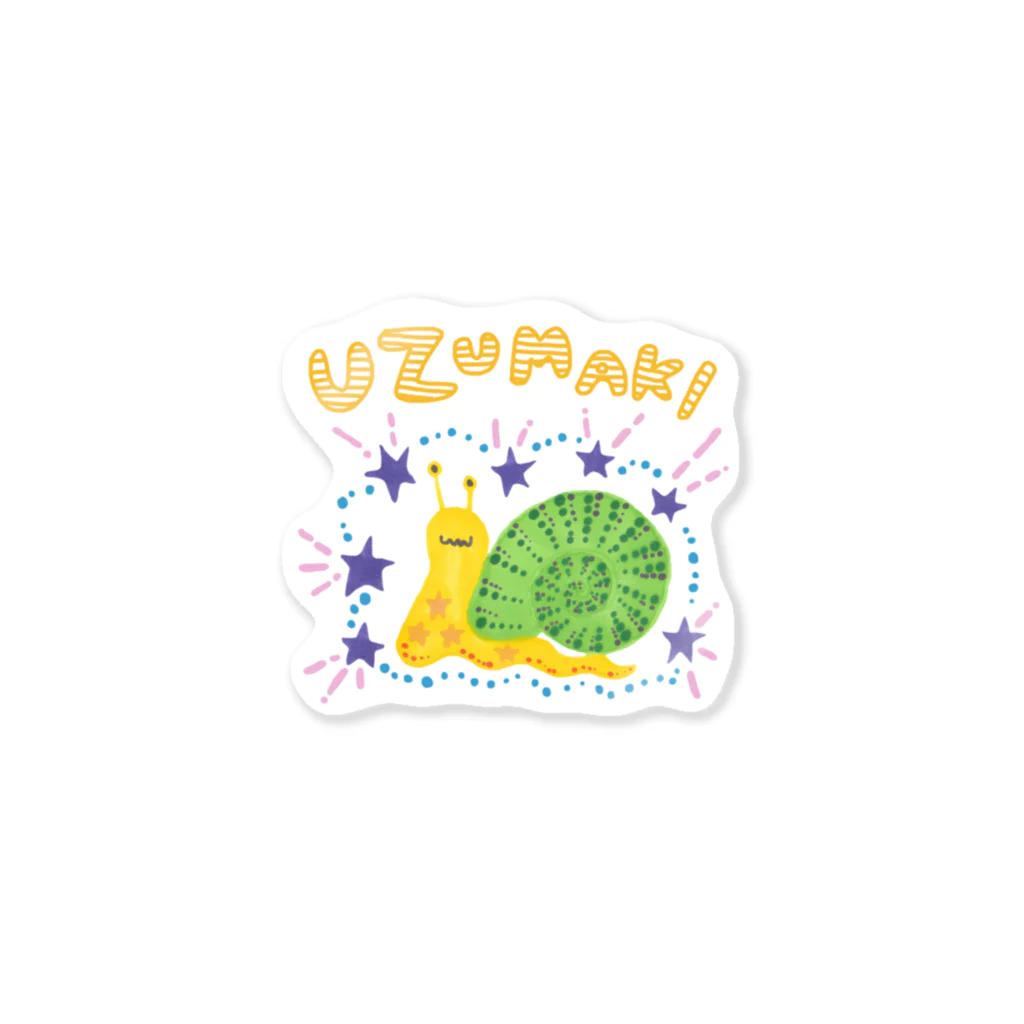 カクレガのかたつむりのuzumaki Sticker