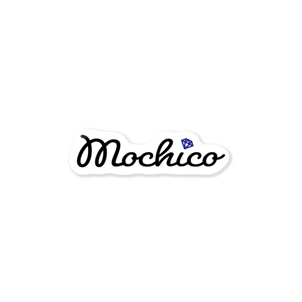 もちもちもちこのmochico青 Sticker