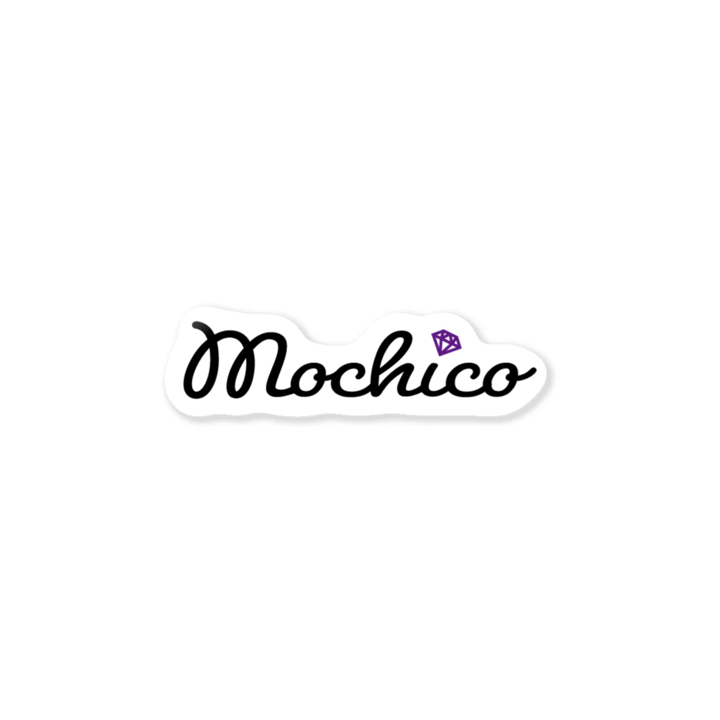 もちもちもちこのmochico紫 Sticker