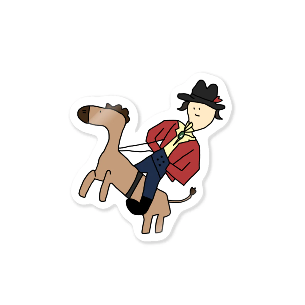 らくがきノートのナポレオンさん Sticker