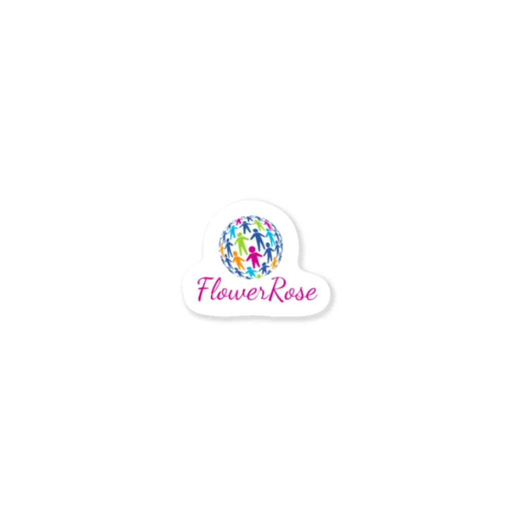 マシュマロネザーのふらんのお店のFlowerRoseのアイテム ステッカー