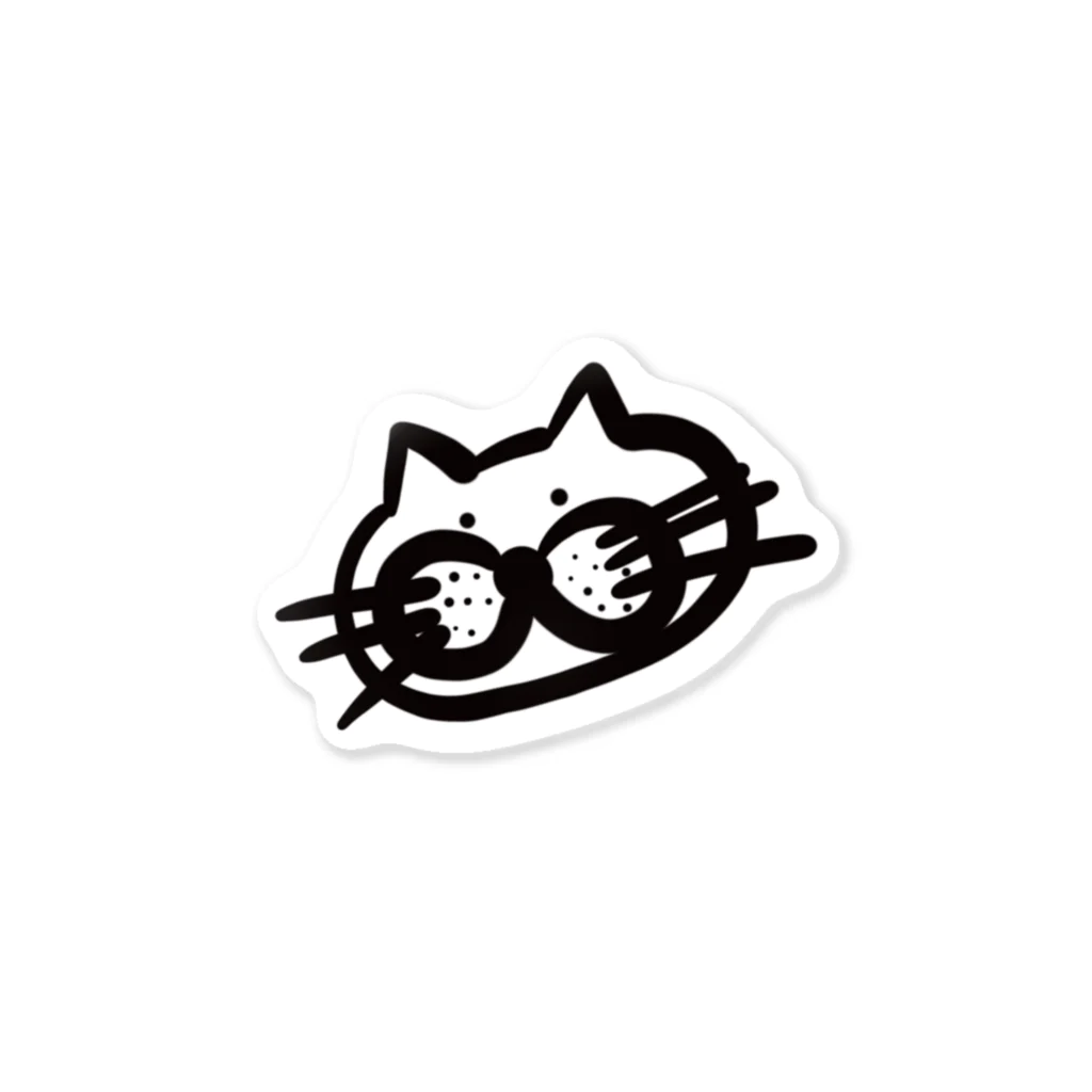 566-kororinのねこステッカー Sticker