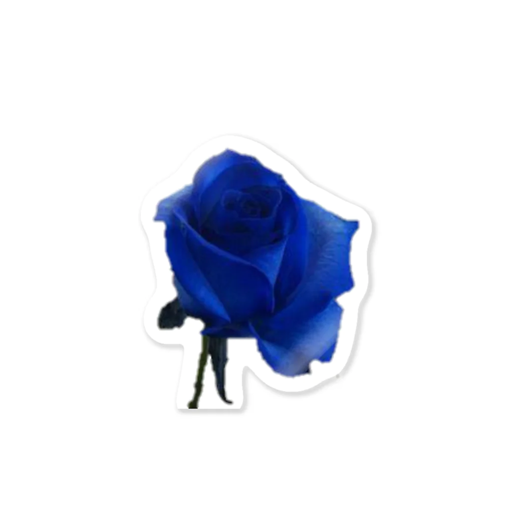 LIFE＆LOVEのBLUEROSE ステッカー