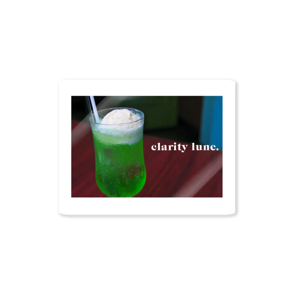 clarityluneのclarity lune / cream soda Sticker