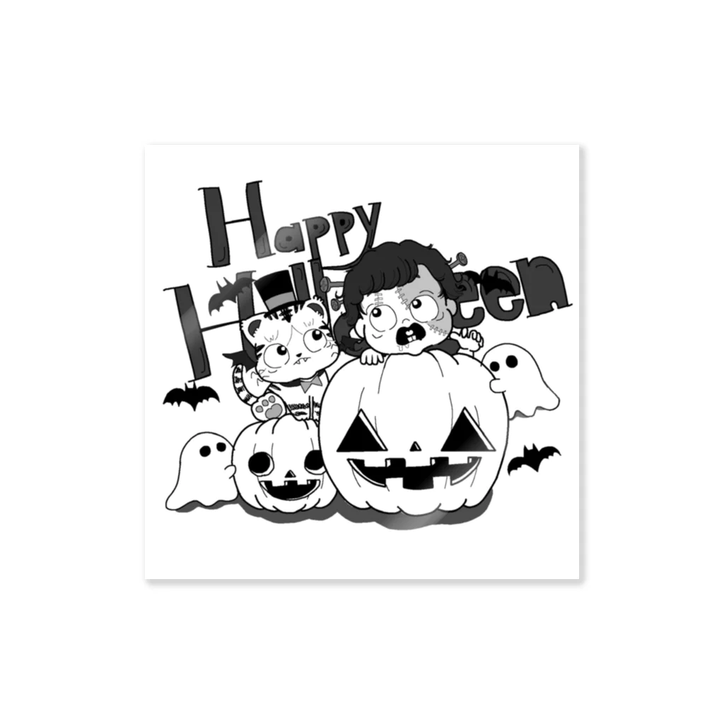 IBbbuのハロウィン IBbbu×MammE Sticker