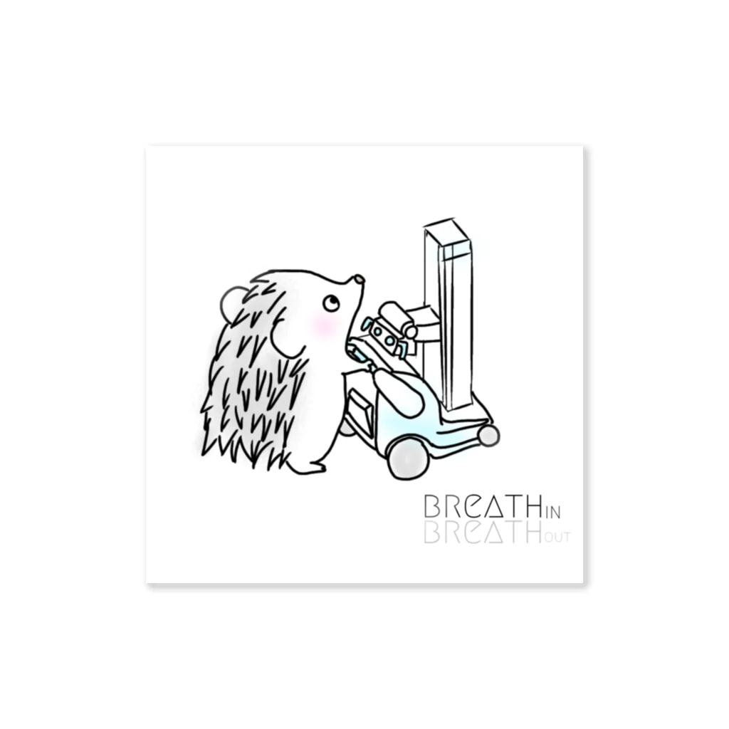 breathin_breathoutのはりねずみ君@ぽーたぶる Sticker