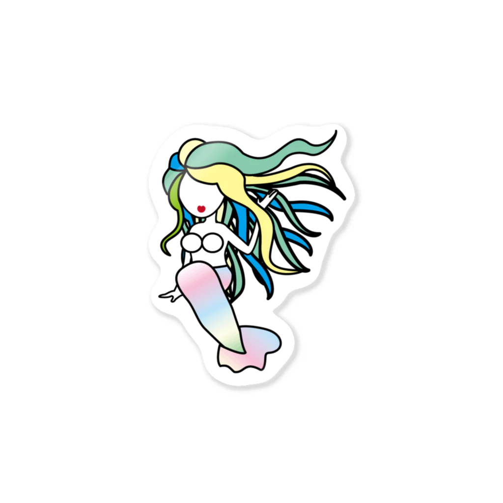 lastbarrierの人魚(マーメイド) Sticker