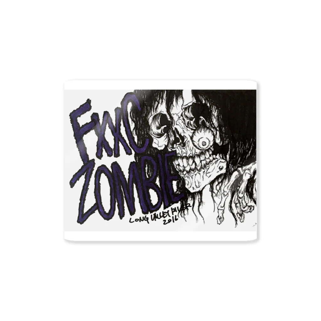 LVRhasegawaのFXXC  ZOMBIE Sticker