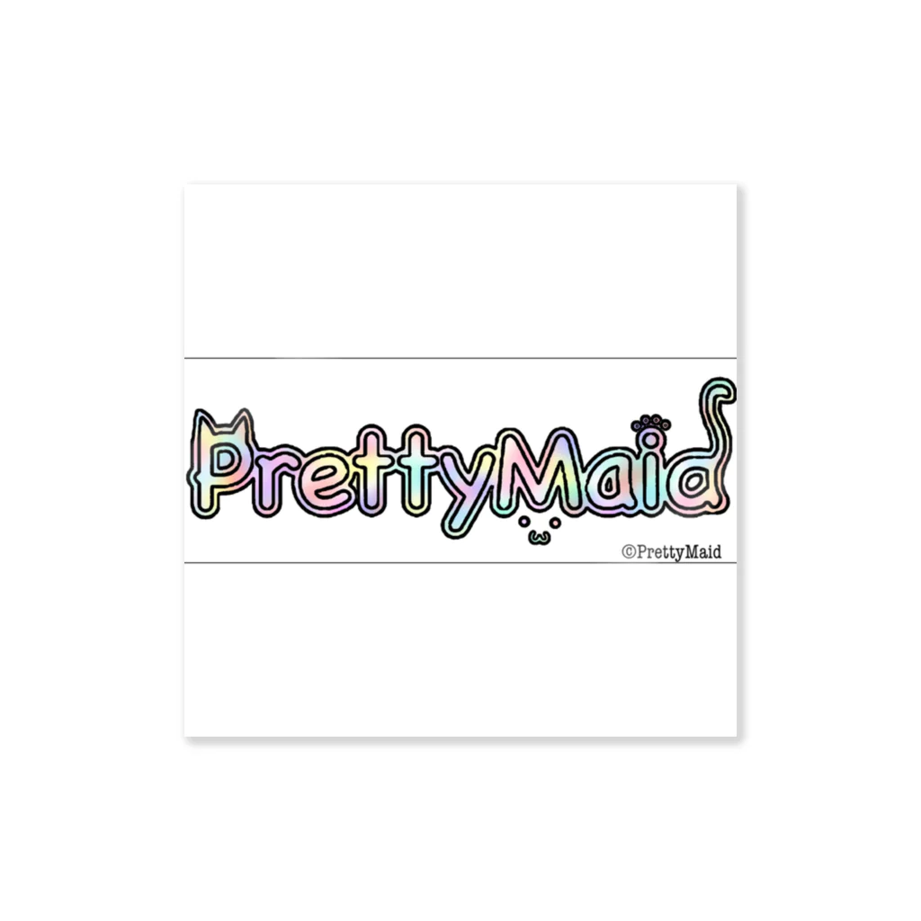 PrettyMaidの当店公式ロゴアイテム Sticker