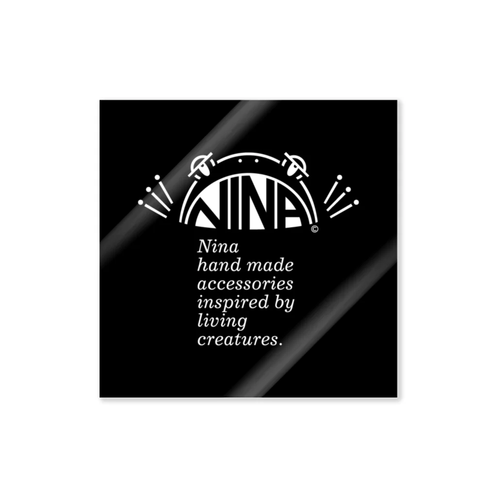 NinaのNINA LOGO ステッカー