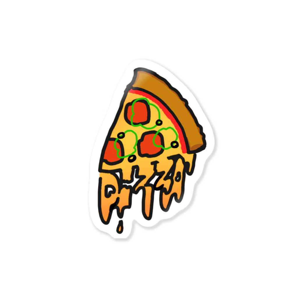 hinaartのピザが今すぐ食べたいの巻 Sticker