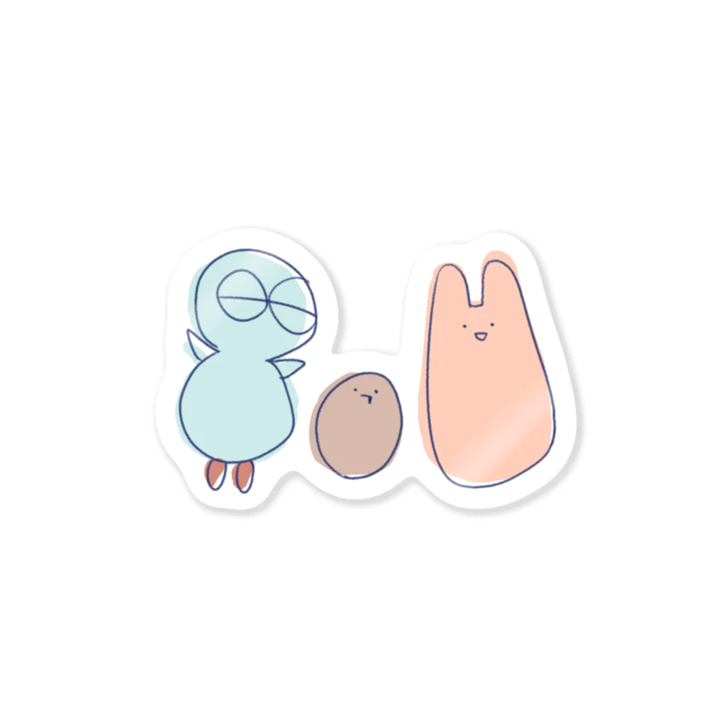 めっこの落書きのあいつたち Sticker