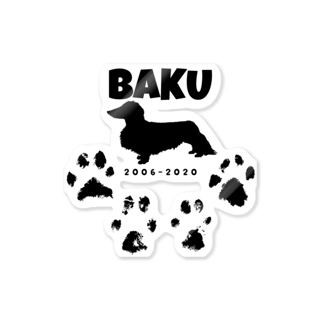 kan*na*waのBAKU R.I.P. ステッカー