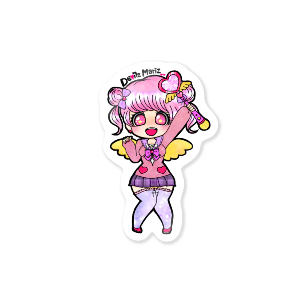 DevilzMarizの魔法少女ゆめかわちゃん💕 Sticker