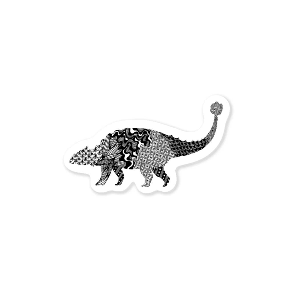 新谷べにのアンキロサウルス ステッカー