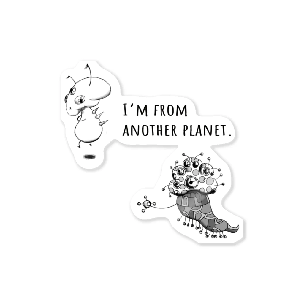 FROM ANOTHER PLANETのほかの星から来たものたち Sticker