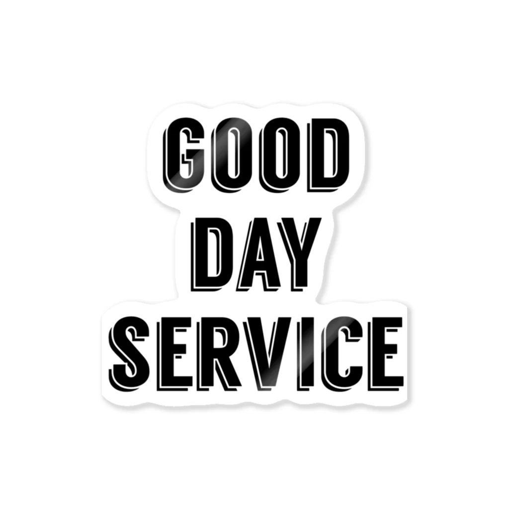 GOODDAYSERVICEのGOOD DAY SERVICE ステッカー