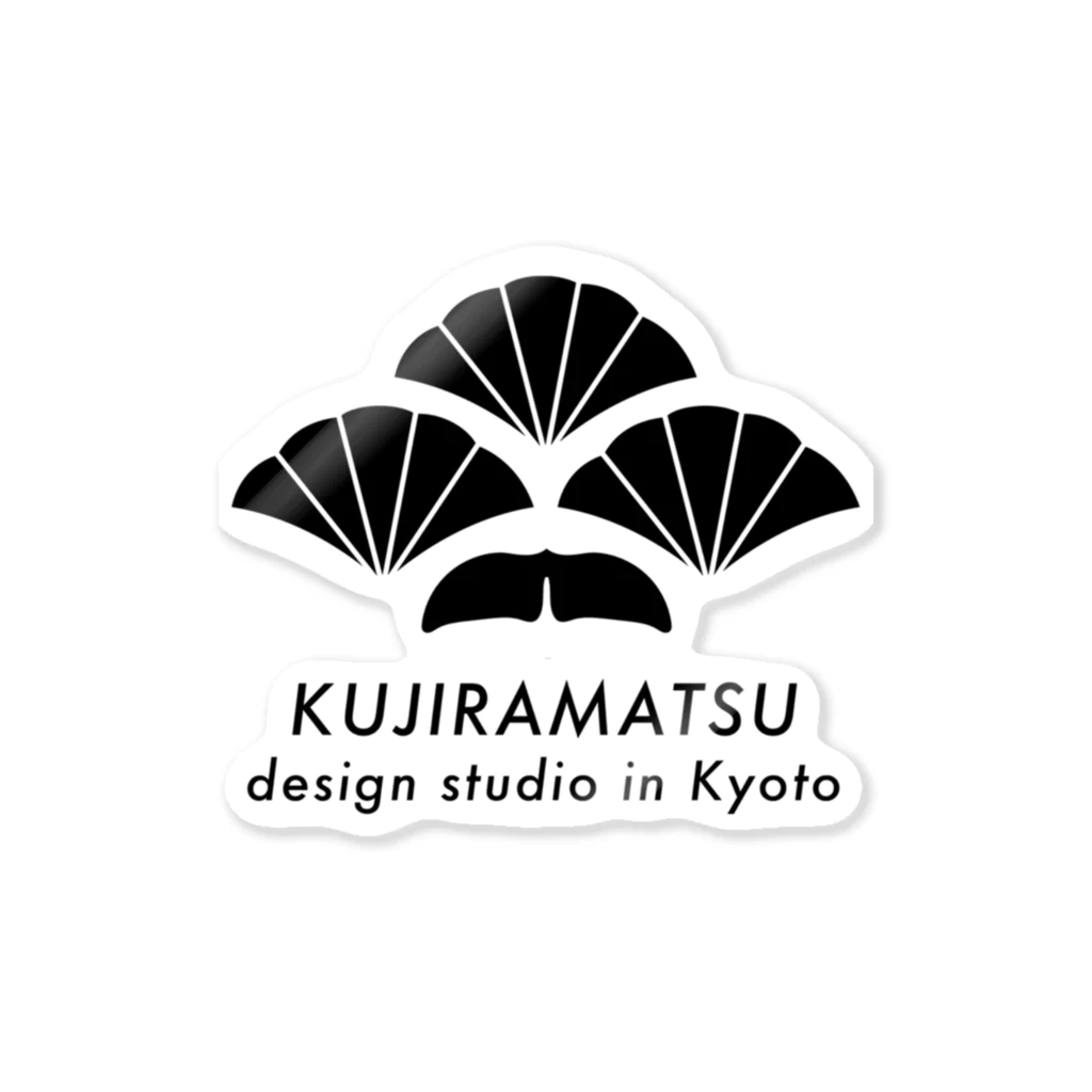 KUJIRAMATSUのKUJIRAMATSU LOGO ステッカー