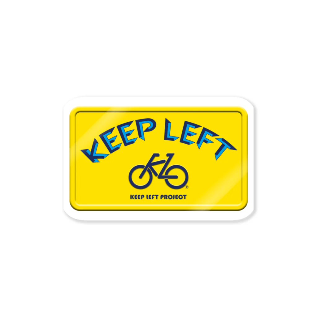 KEEP LEFT PROJECTのKEEP LEFT-KLY ステッカー