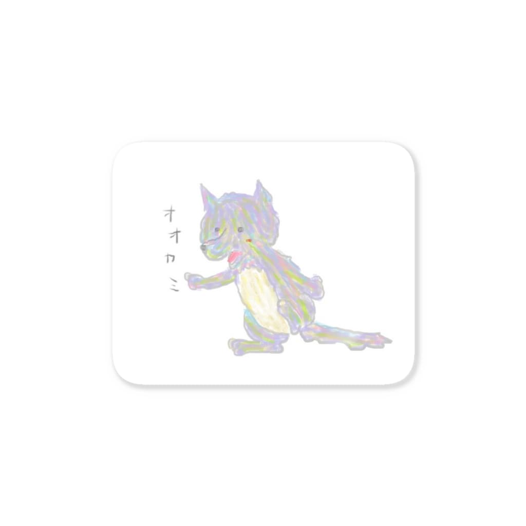 蔵元のオオカミ Sticker