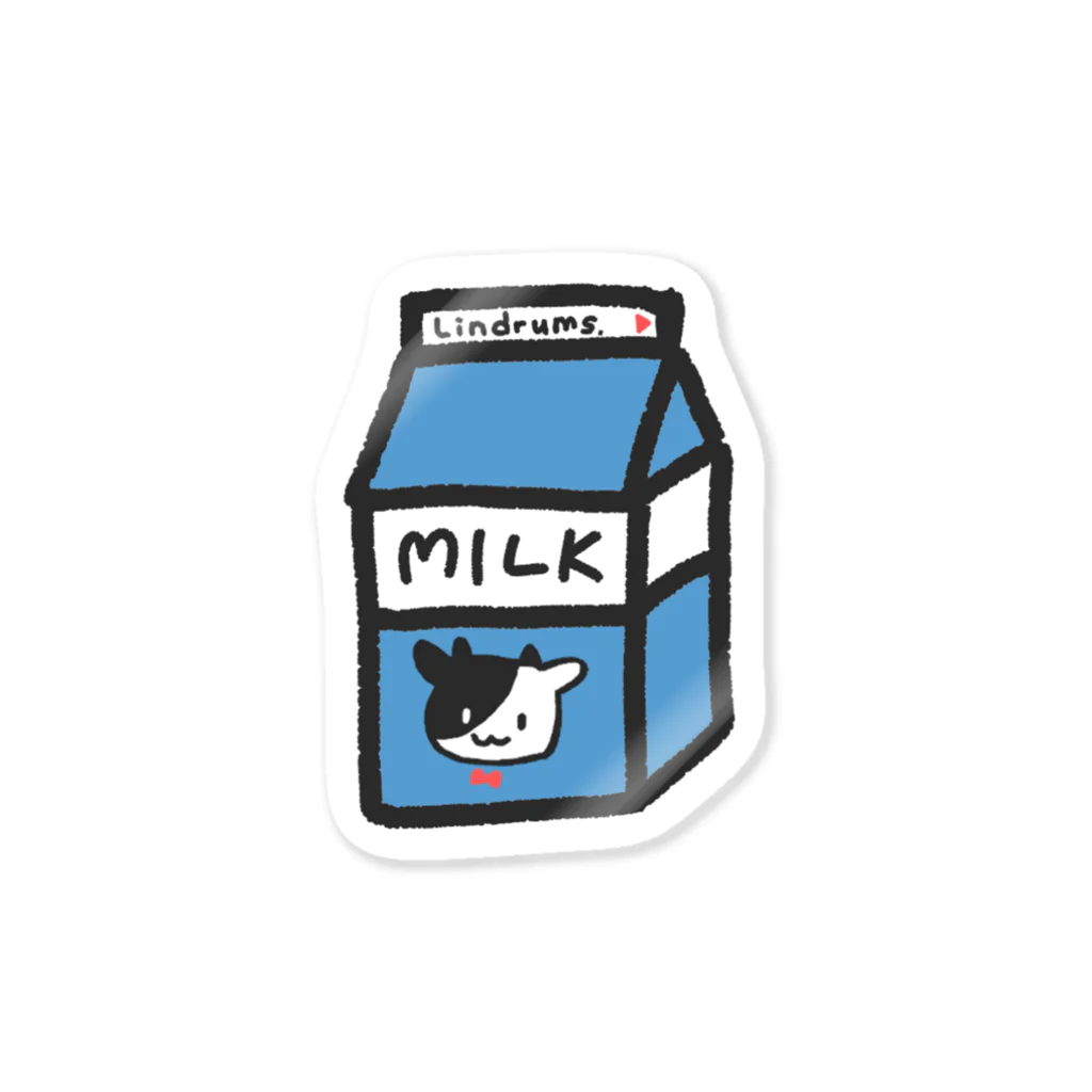 しほみりん🐄のりんどらむ乳業ステッカー Sticker