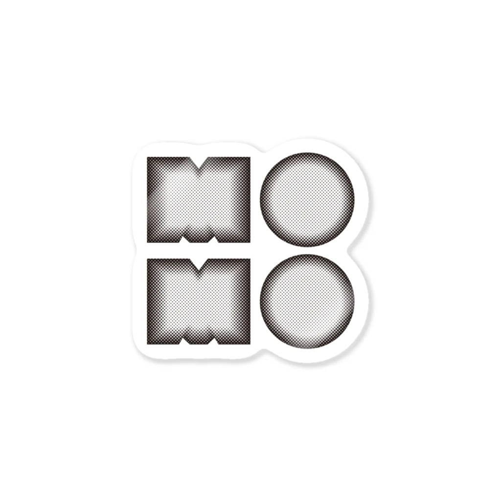 UMMER ONIC 2020 公式グッズショップのモモ（ロゴ） ステッカー