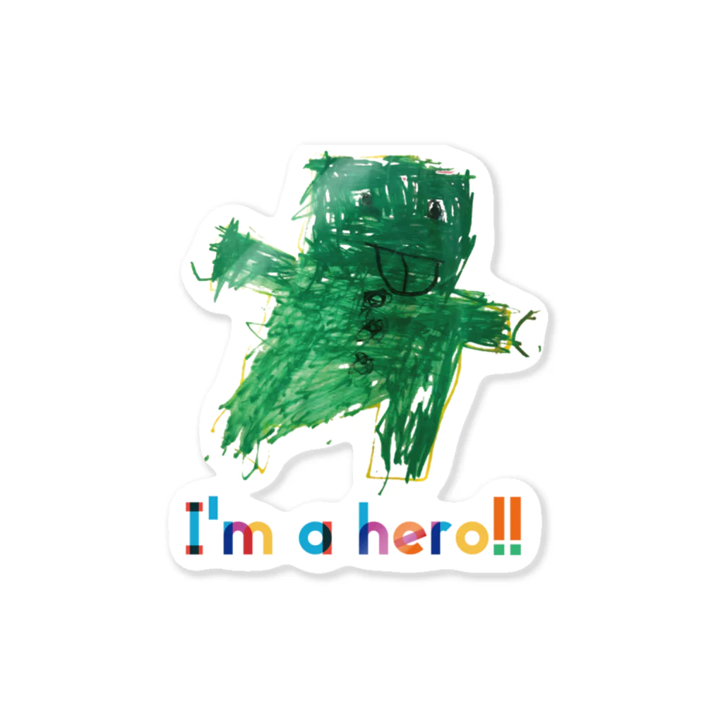 MIXERのI'm a hero!! Sticker