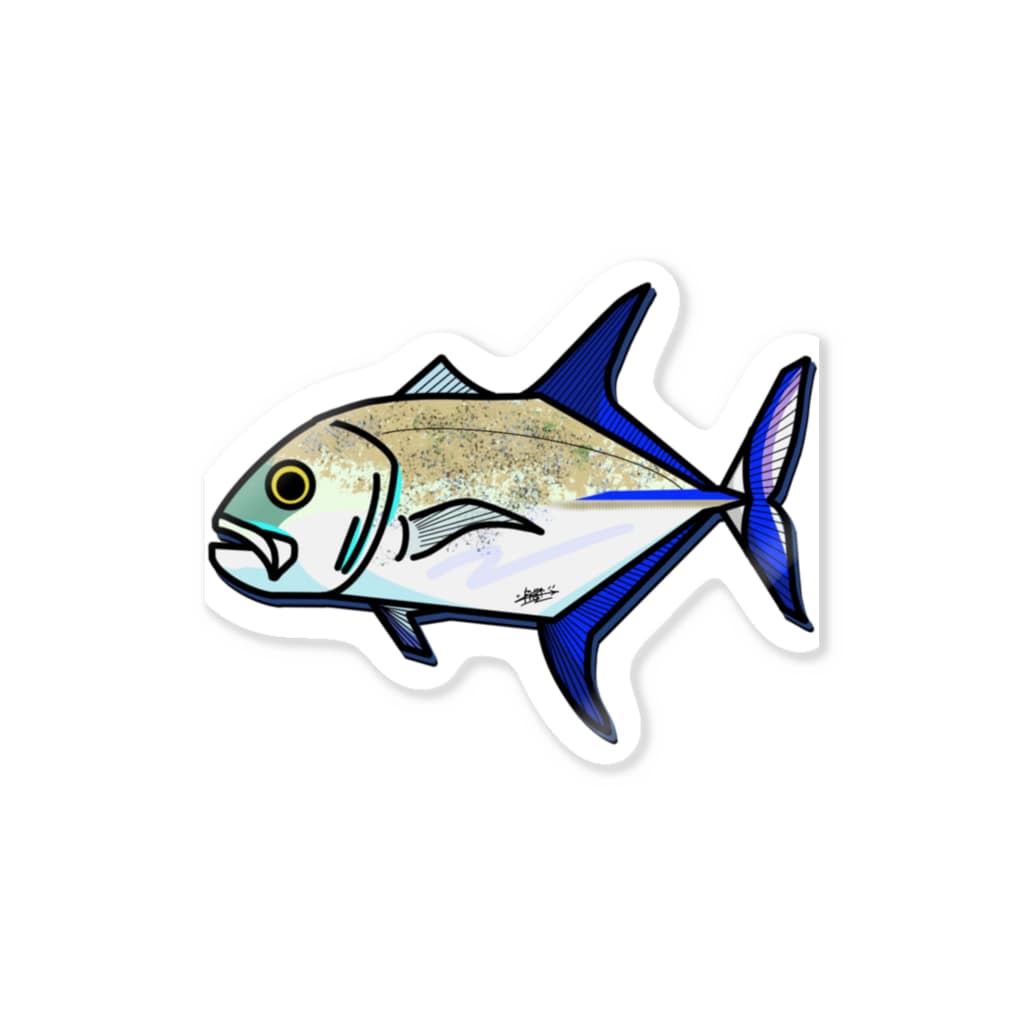 カスミアジ Snaggedgorillaのステッカー通販 Suzuri スズリ