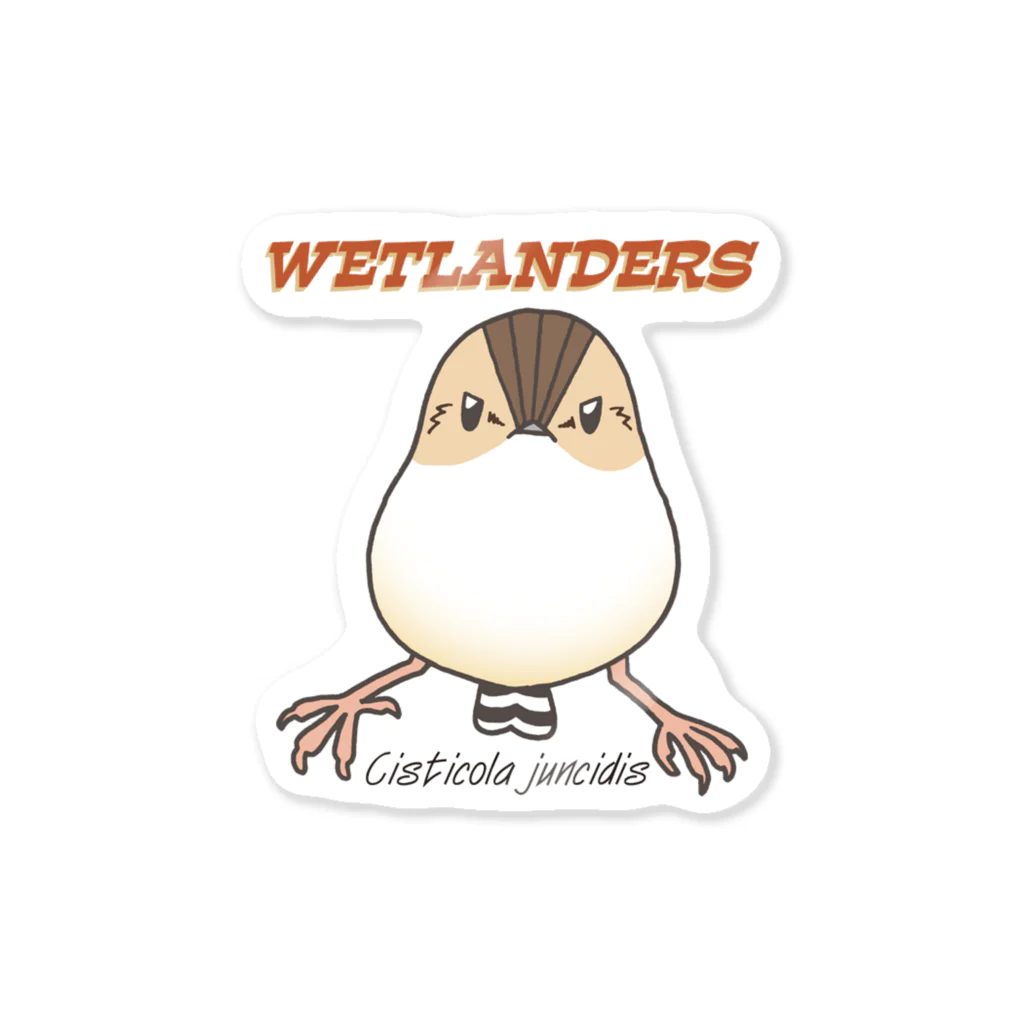 幻想水系branch　byいずもり・ようのWETLANDERS（セッカ） ステッカー