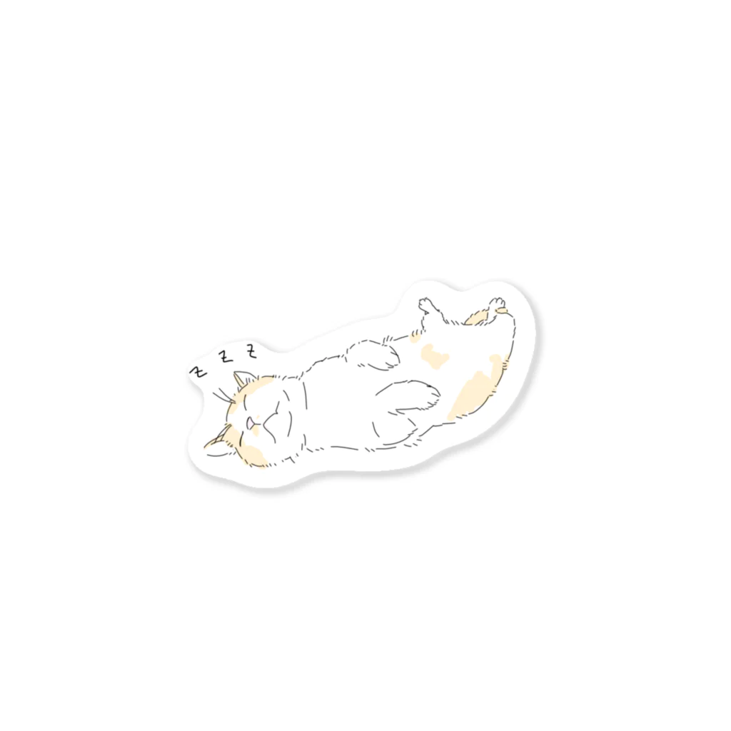 silver_のニャンタ君 Sticker