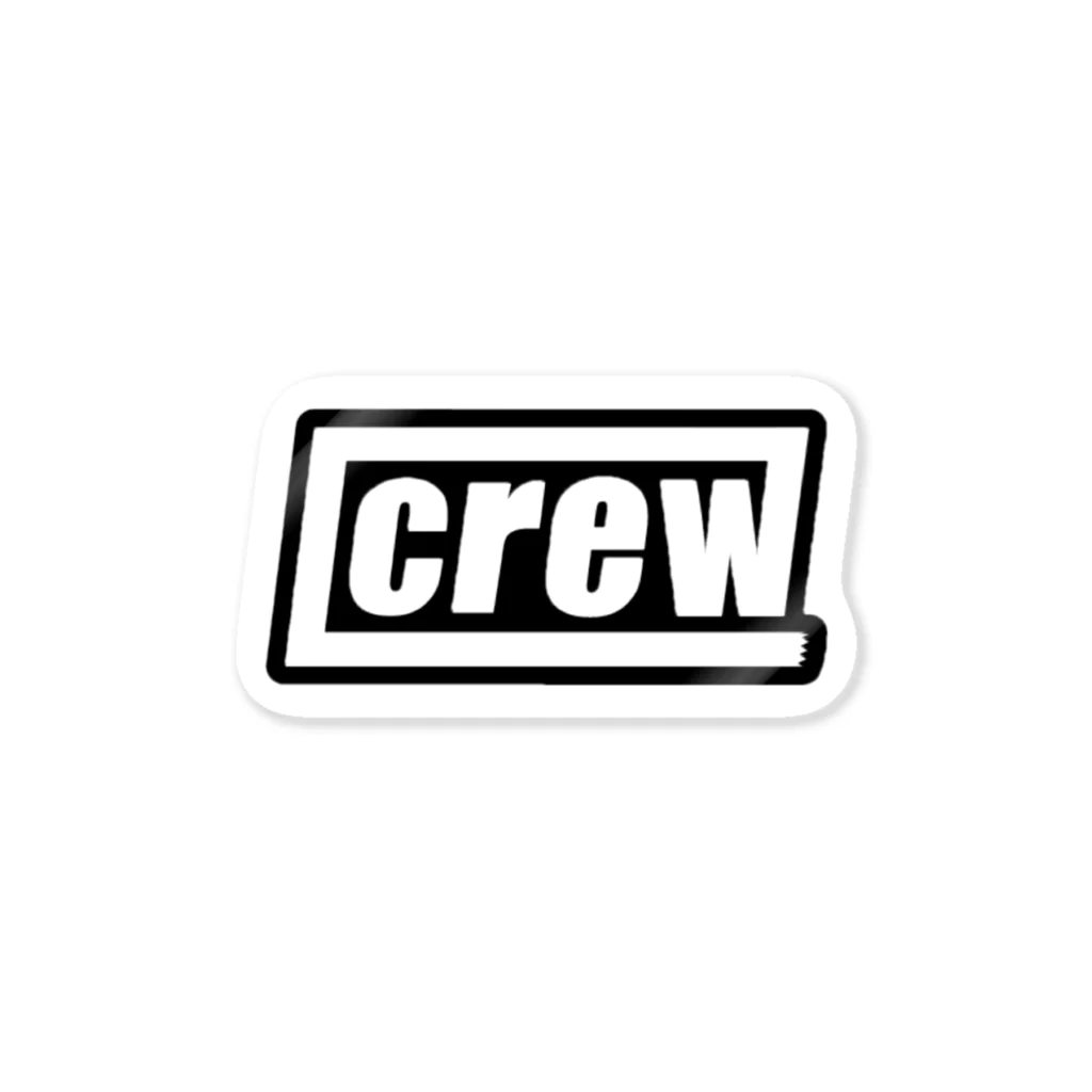 crew×Sailing2020のロゴだけdayo Sticker