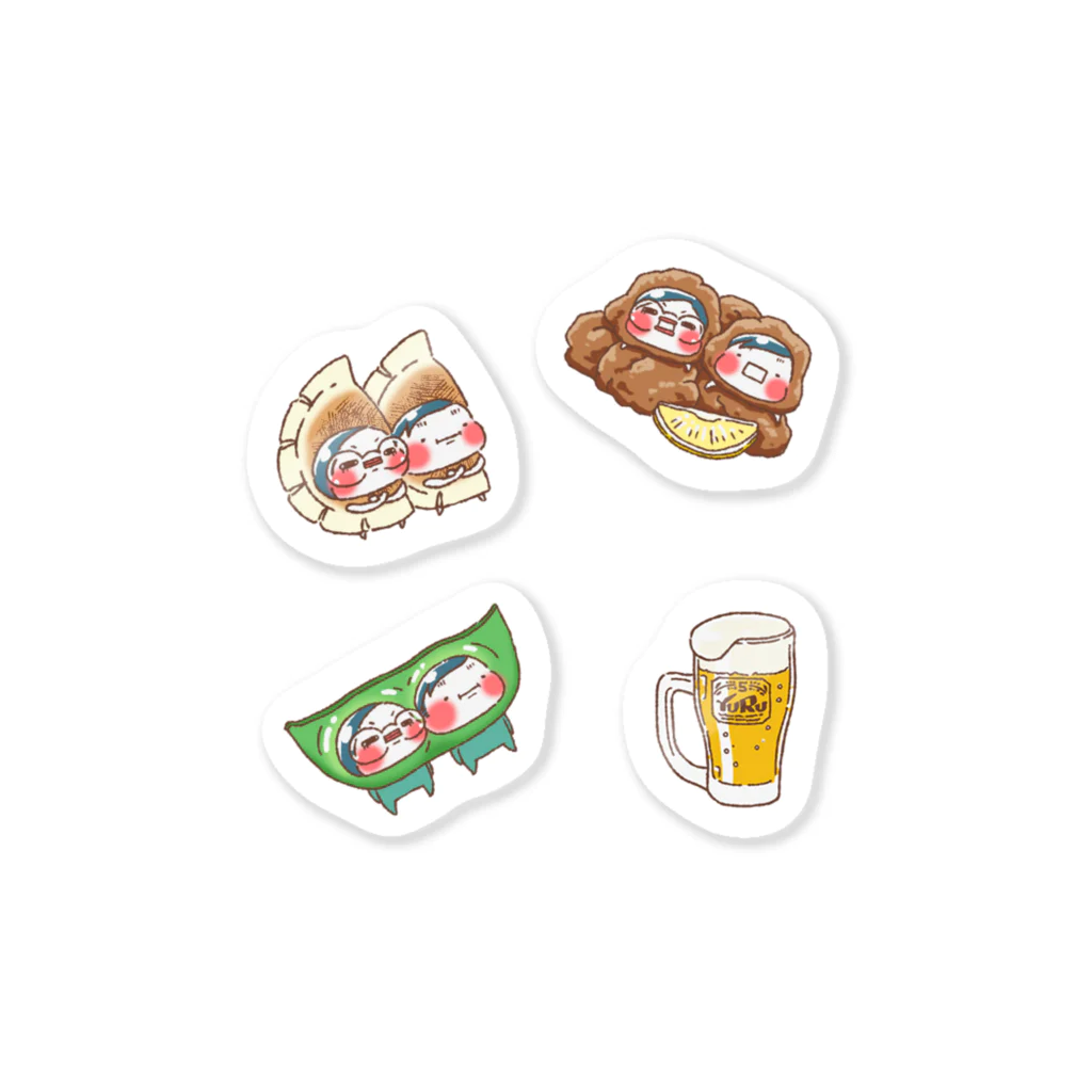 BOUTIQUE MUMU (ぶてぃっく むーむー)のYURU居酒屋 Sticker