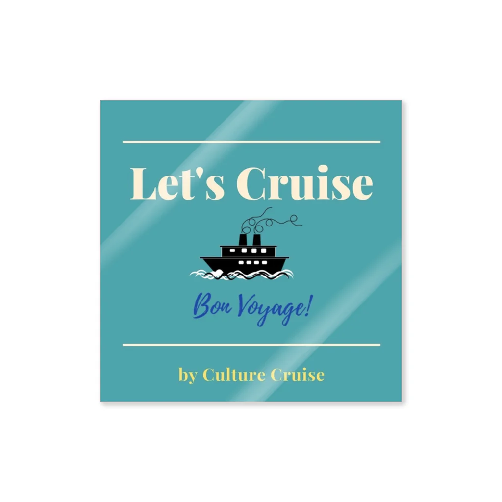 Culture CruiseストアのLet’s Cruise Sticker