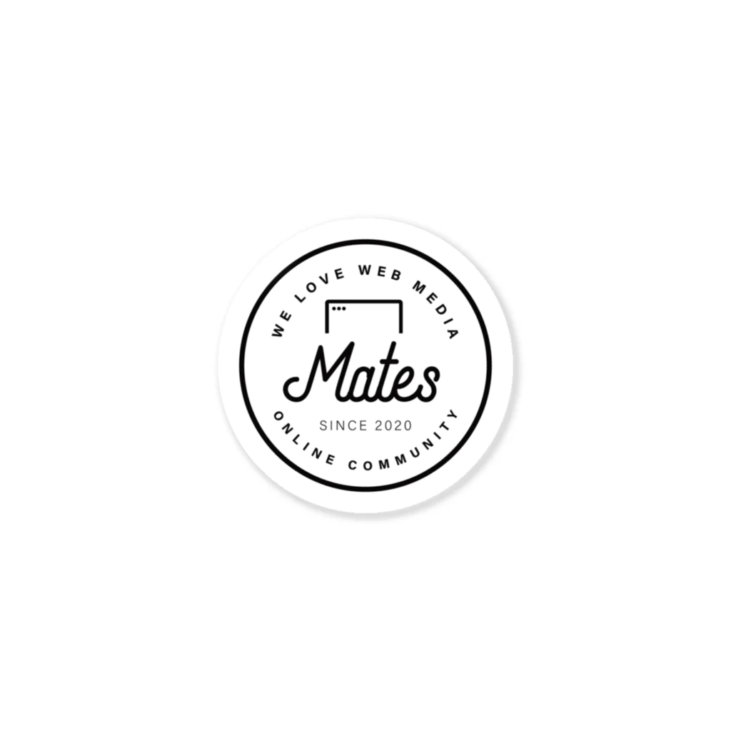 Mates by エムピクセルラボのMates（メイツ） Sticker