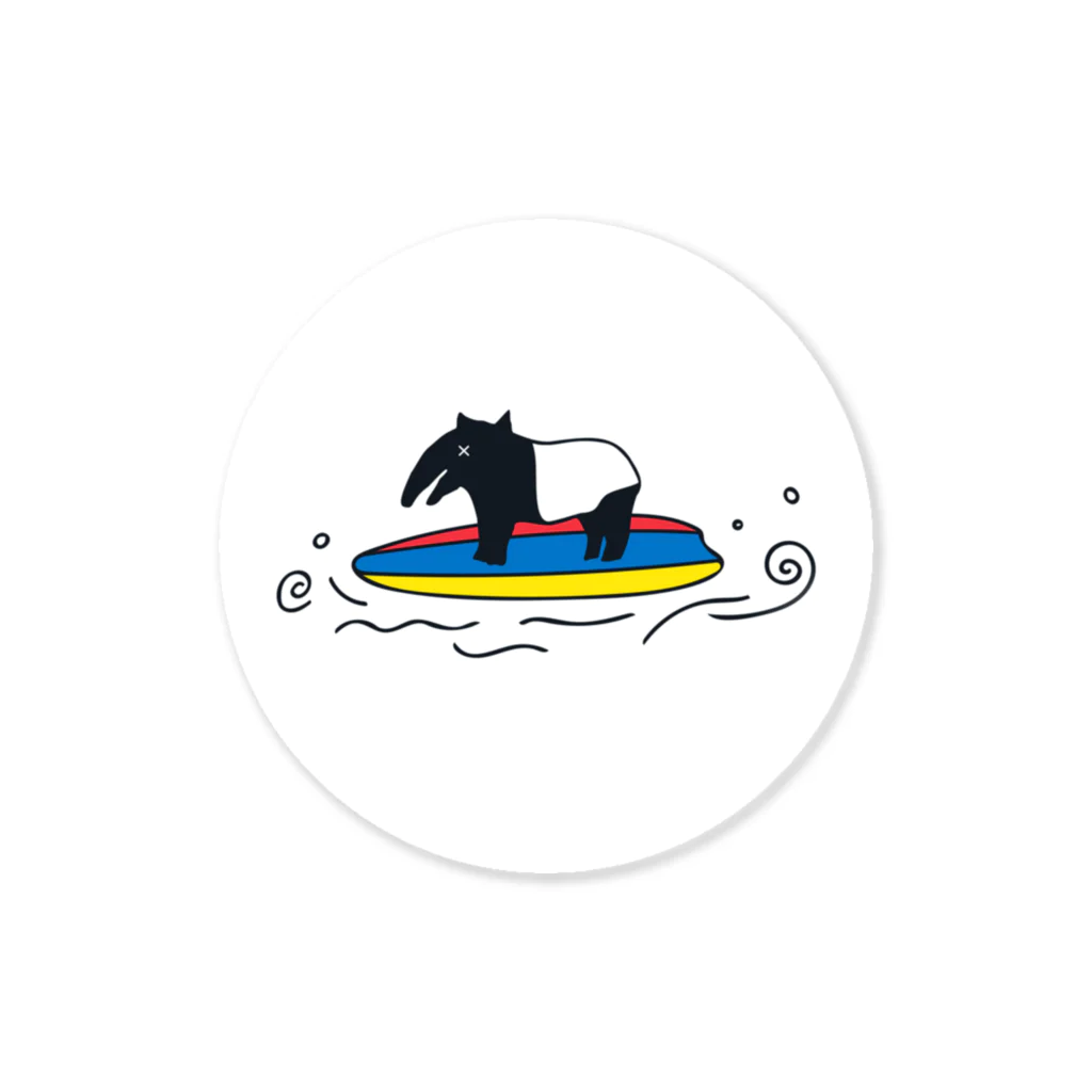 Nptyy / エンプティのNoono Surfer ステッカー ステッカー