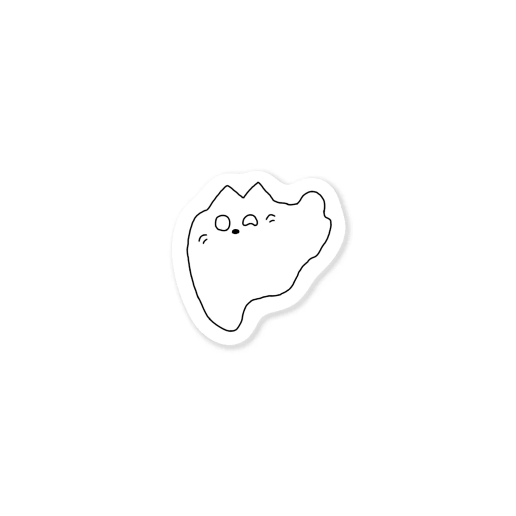 ふくろーるのねこのおばけ Sticker