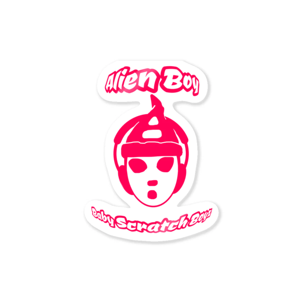 土日梁のA-boy Sticker