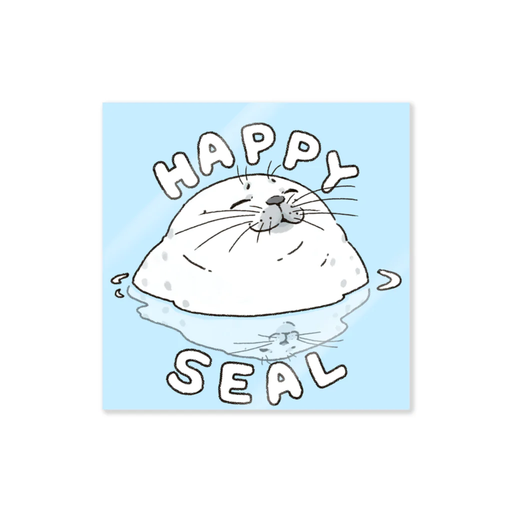 YouStoreの Happy Seal ステッカー