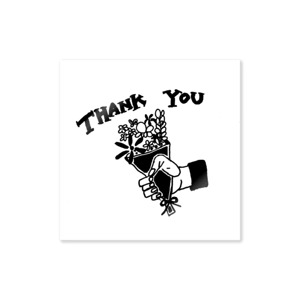 15.のthank you!!! Sticker