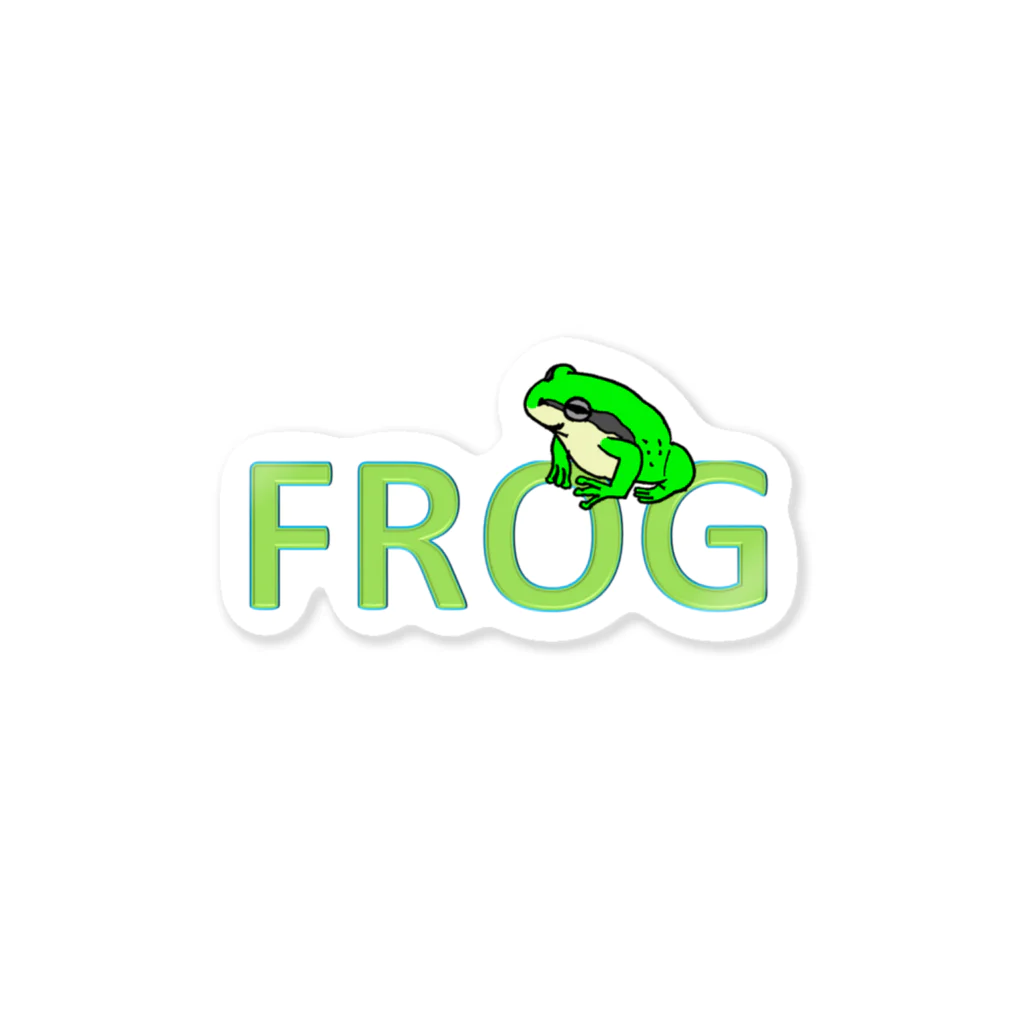 ピクオ工房のFROG ステッカー