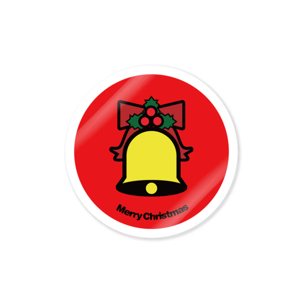 NICE ONEのクリスマスオーナメント　クリスマスベル Sticker