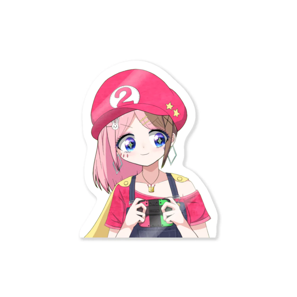 テレみ🎮VTuber✨アソビ大全RTA🎲のテレみシール１ Sticker