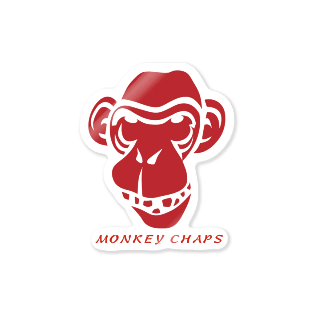 MONCHAP shopのMONKEY CHAPS 猿 Sticker