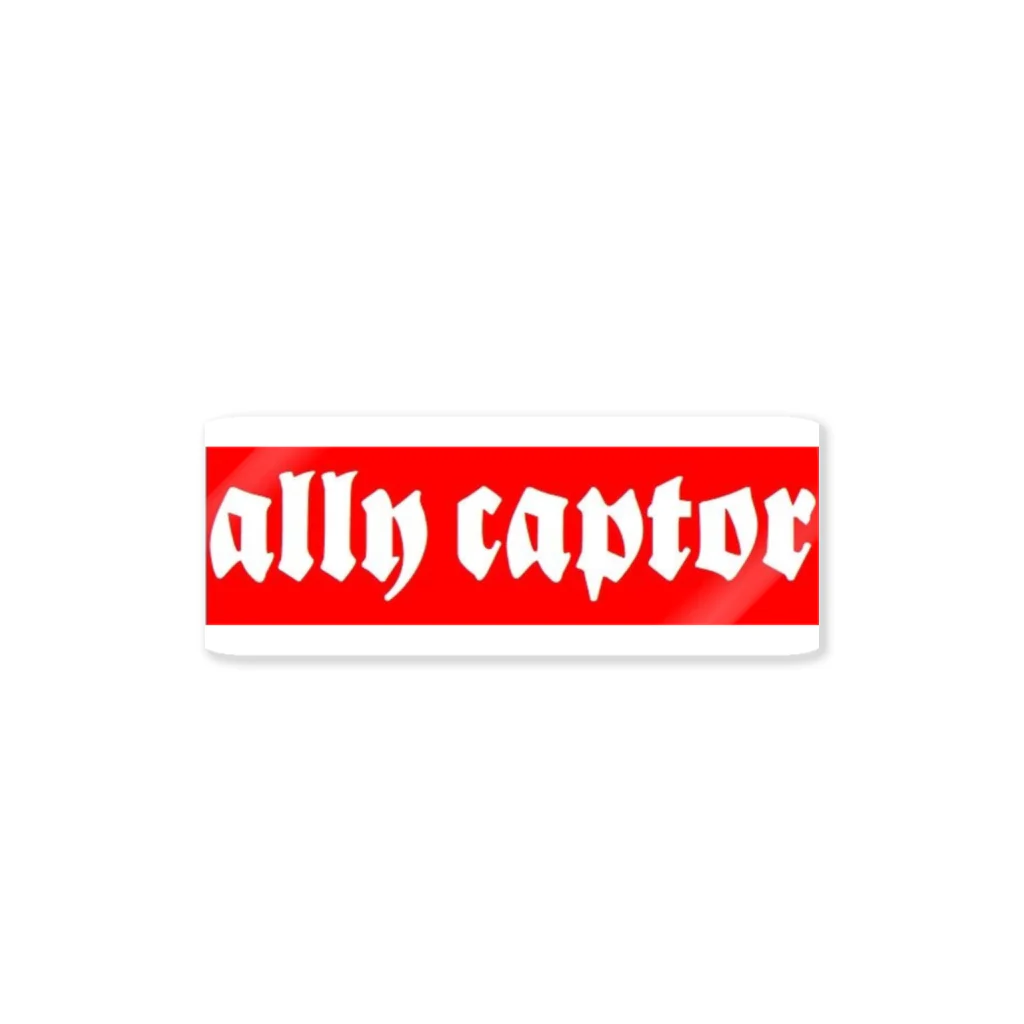 allycaptor(アリーキャプター）のLOGOステッカー ステッカー