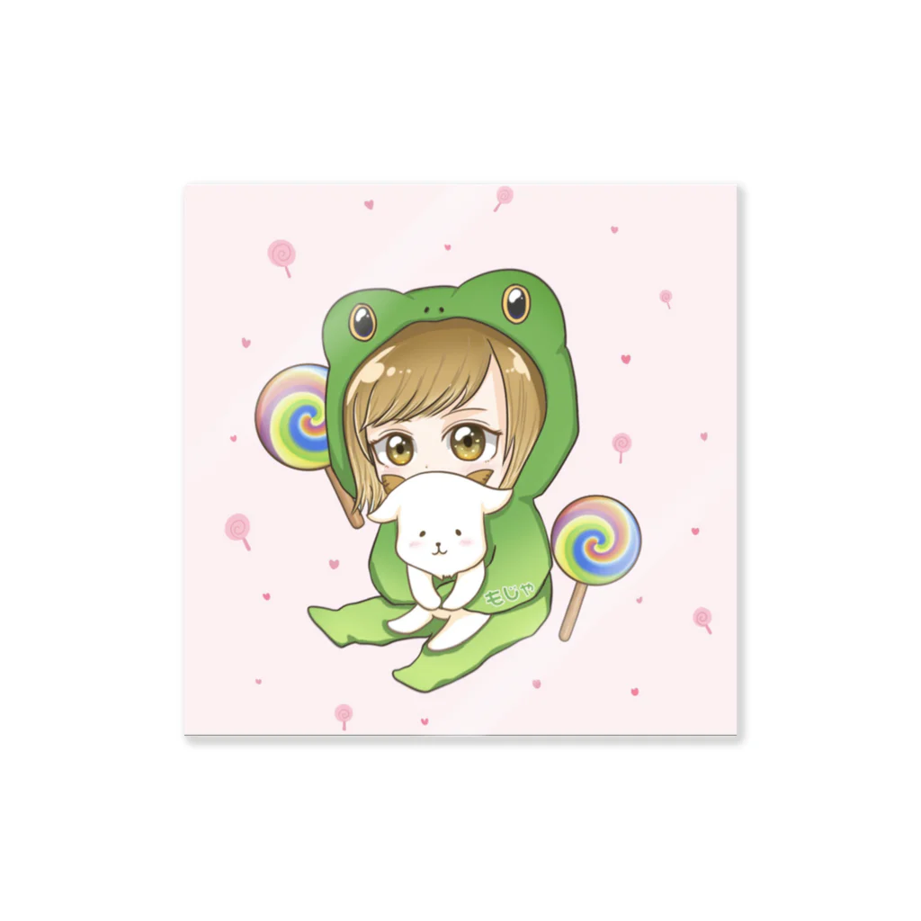 もじゃ🍭🐸のカエルもじゃ Sticker