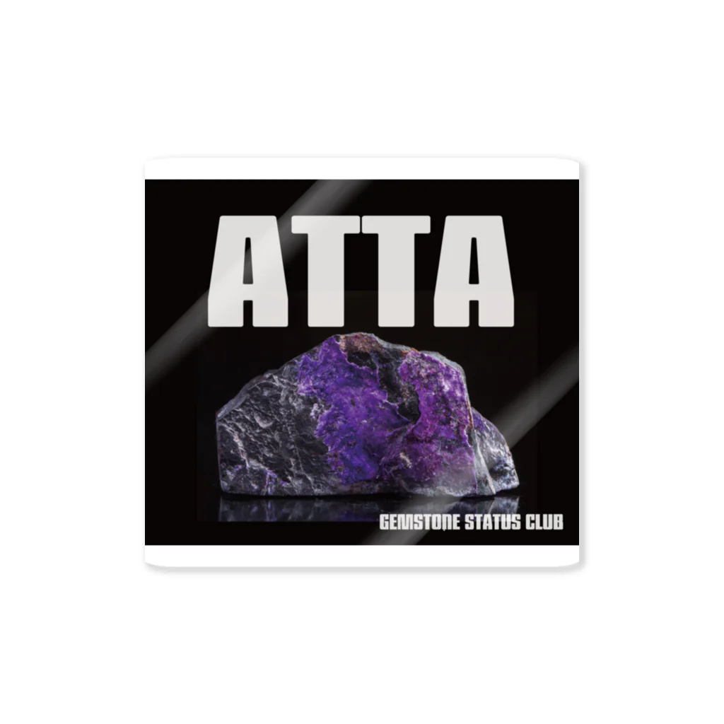ATTA STATUS CLUBのGEMSTONE ステッカー