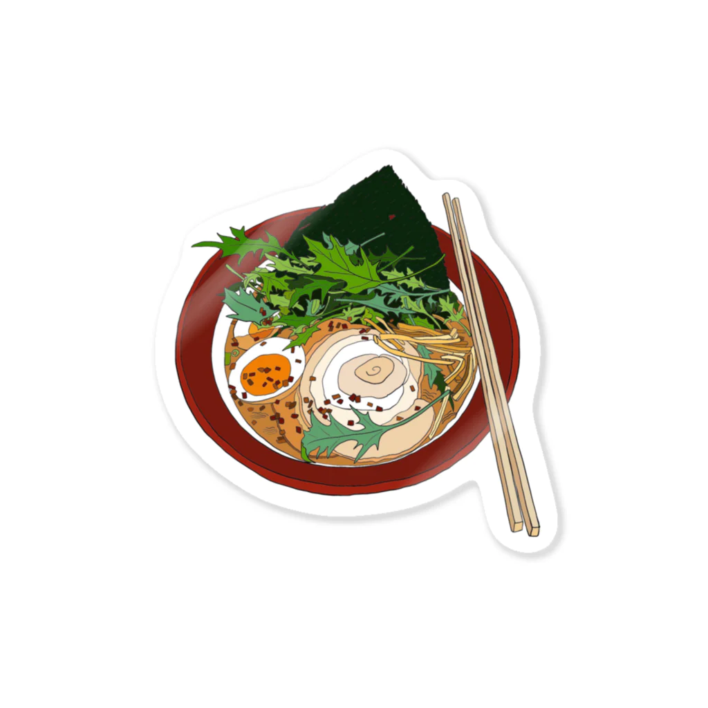 らぴの堂の醤油ラーメンらぶ Sticker